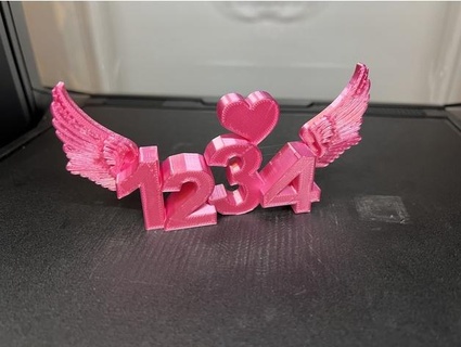 angel number cutmaster 3d print model - Mito3D