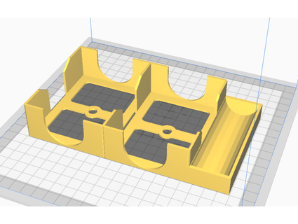 dominio disegnare scartare gettone vassoio maniche colazionex 3d print model - Mito3D