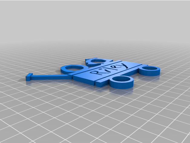 Riley Kinder Krankenhaus Logo rileytechstudio 3D print model - Mito3D