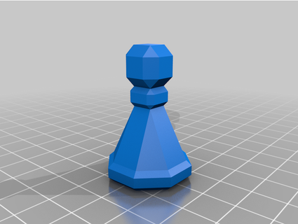 lusso uk 3d print optimized geometrico scacchi impostato pezzi parsamanesh 3d print model - Mito3D