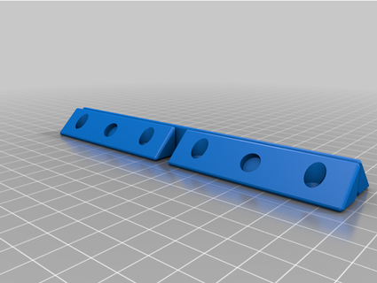 magnetic door latch 45 degrees wixely 3d print model - Mito3D