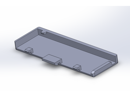 walkman batería cubierta carcasa funda modelo wm f8 cgjackle 3d print model - Mito3D