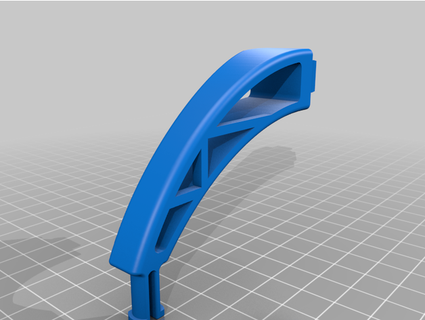 ender 3 v2 filament guider remix werd75na 3d print model - Mito3D