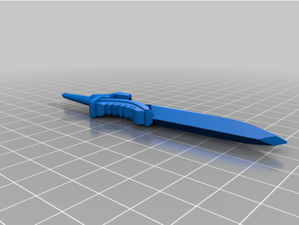 q2 wide claymore ontophathogenic 3d print model - Mito3D