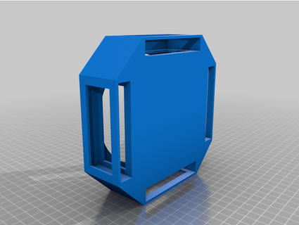 desktop hepa filter unit 12cm fan 4 filters thestrawthatbroke 3d print model - Mito3D