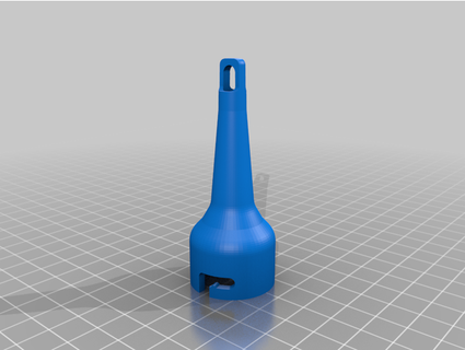 parametric nozzle high-volume inflators ryobi bauer coleman etc maksym3d 3d print model - Mito3D