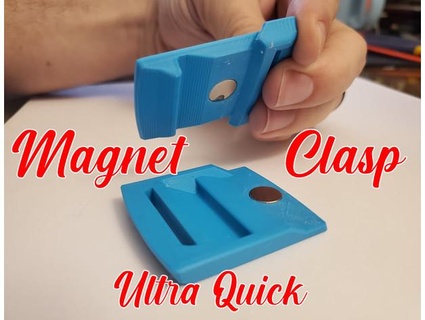 ultra quick Magnet Schließe jlmike7 3d print model - Mito3D