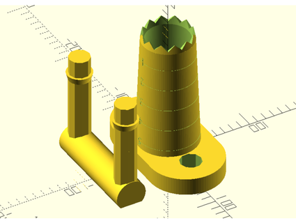flor bulbo plantar herramienta 3d print model - Mito3D