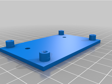 crialidade calor cama módulo expansão quente mosfet tubo Alto 3d impressora protomakersprint 3d print model - Mito3D