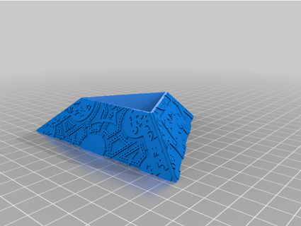 lamento configurazione arte cubo goffrato tmackay 3d print model - Mito3D