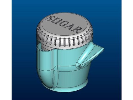 sugar bowl dispenser diavoloxp 3d print model - Mito3D