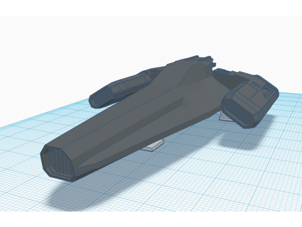 mirlo estrella batalla galactica swarleyaus 3d print model - Mito3D
