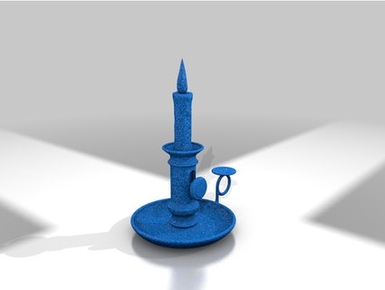 candle - gubbins jimjimjimmyjim 3d print model - Mito3D