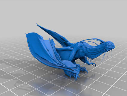 dragon wyvern jimjimjimmyjim 3d print model - Mito3D
