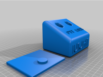 ptt desk box duglia 3d print model - Mito3D