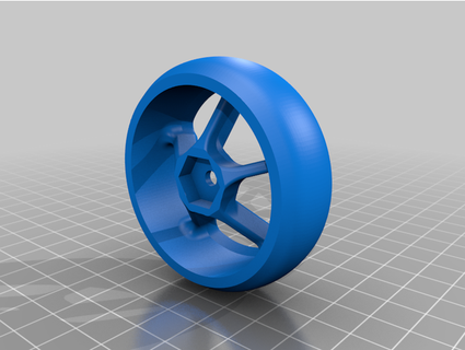 1 10 rc deriva roda mini corredores 3d print model - Mito3D