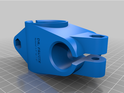 roland drum frame bracket mangosjohn 3d print model - Mito3D
