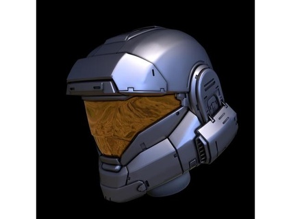 aréola infinito queda fogo odst capacete breakerbox cosplay 3d print model - Mito3D