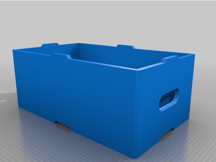 Apfel Box stapelbar einfach Nilson fx 3d print model - Mito3D