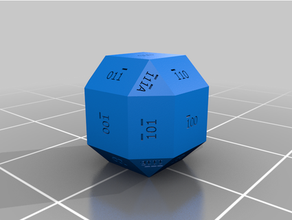 semiconductor cube iii-v compound abhic 77 3d print model - Mito3D