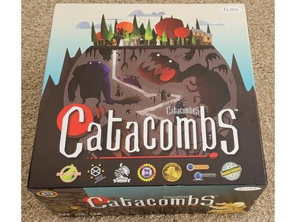 catacombs 3e plus insert sleeved cards rogaldorn1523 3d print model - Mito3D