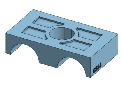 cavo titolare supporto idraulica sistema placer 3d print model - Mito3D