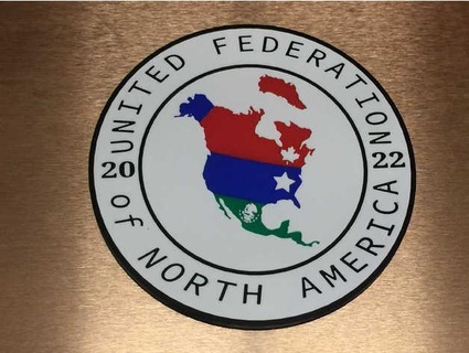 united federation north america starlabs3d 3d print model - Mito3D