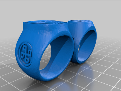 phantom rings dezignsin3dimensions 3d print model - Mito3D