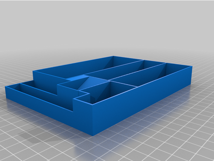 ender 3 s1 ferramenta bandeja abqblue 3d print model - Mito3D