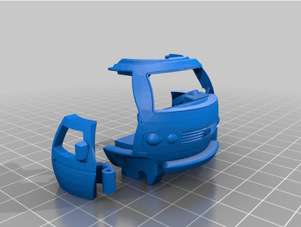 remix hobbyman t3 vanagon air-cooled front end bmlawless 3d print model - Mito3D