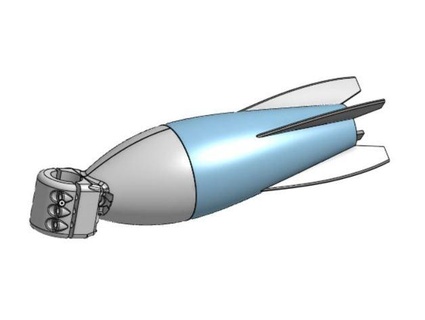 cul fusée stecréateur 3d print model - Mito3D