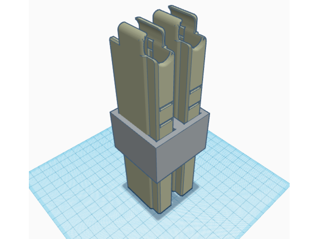 dual talon mag clip tripoloskiiii 3D print model - Mito3D