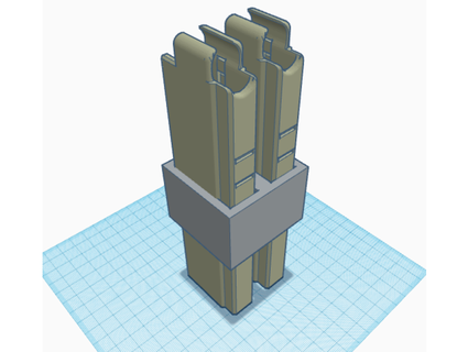 dual talon mag clip tripoloskiii 3d print model - Mito3D