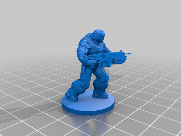 cog soldiers blightedwill 3D print model - Mito3D