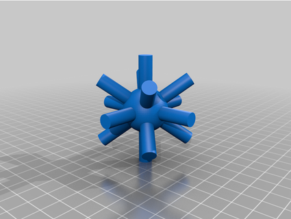 protein shaker mixing ball epeek38 3d print model - Mito3D