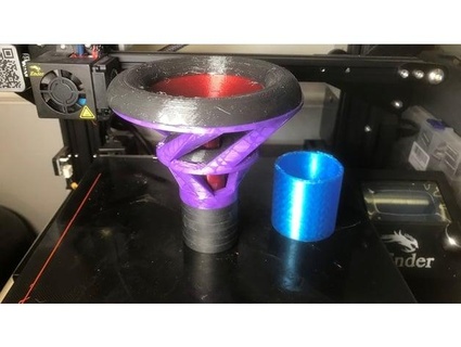 3d printed speaker pisces printing 3d print model - Mito3D