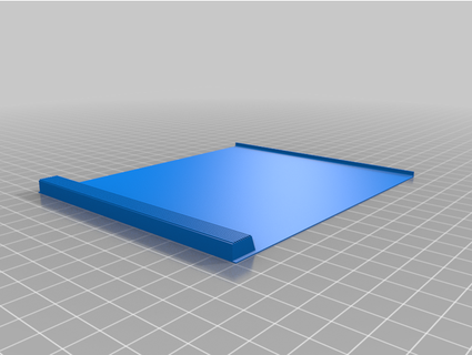 cd jewel case tray insert partlyhuman 3d print model - Mito3D