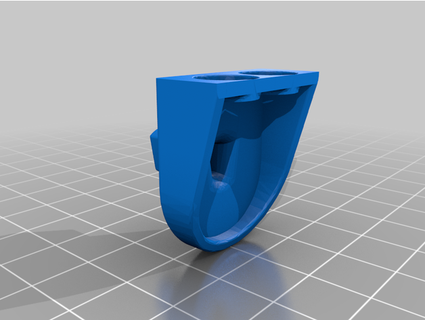 oral b toothbrush wall mount - single sodoffbaldrick 3d print model - Mito3D