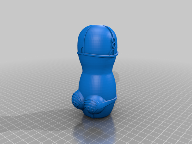 nami onahole male masturbator sandrunas 3D print model - Mito3D