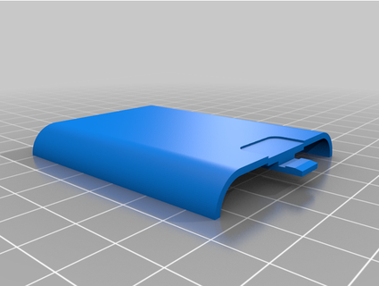 Batterieabdeckung fritzfon mt mascheihei 3d print model - Mito3D