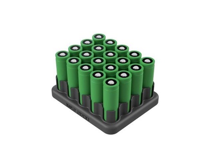Absaugen 21700 Batterie Gestell kawah07 3d print model - Mito3D