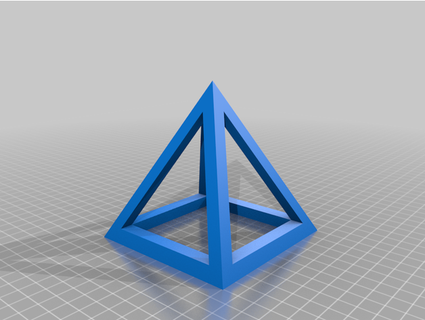 Dreieck Rahmen megakman96 3d print model - Mito3D