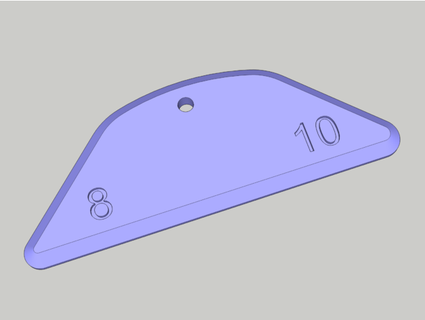 silicone selante espalhador amora 3d print model - Mito3D