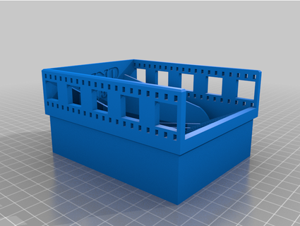 wind film box organizer zivel 3d print model - Mito3D