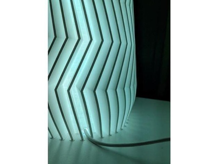 vase lamp led strip johneke83 3d print model - Mito3D