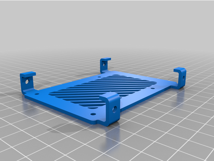 ssd mount raspberry - pc hessevalentino  3d print model - Mito3D