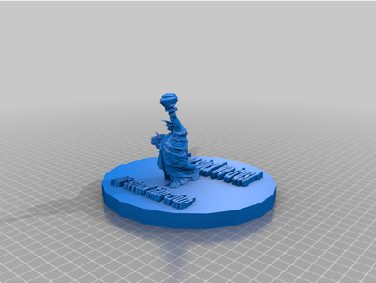 statue ilikenotoes 3d print model - Mito3D