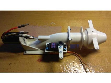 motor de agua jet cathan 3d print model - Mito3D