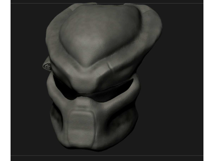 capacete predador Pasquale soldados infantaria arte 3d print model - Mito3D