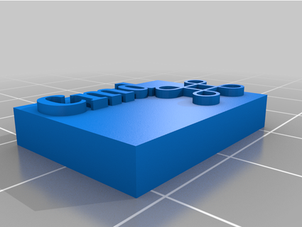 cmd raccourci clavier ilikénotoes 3d print model - Mito3D